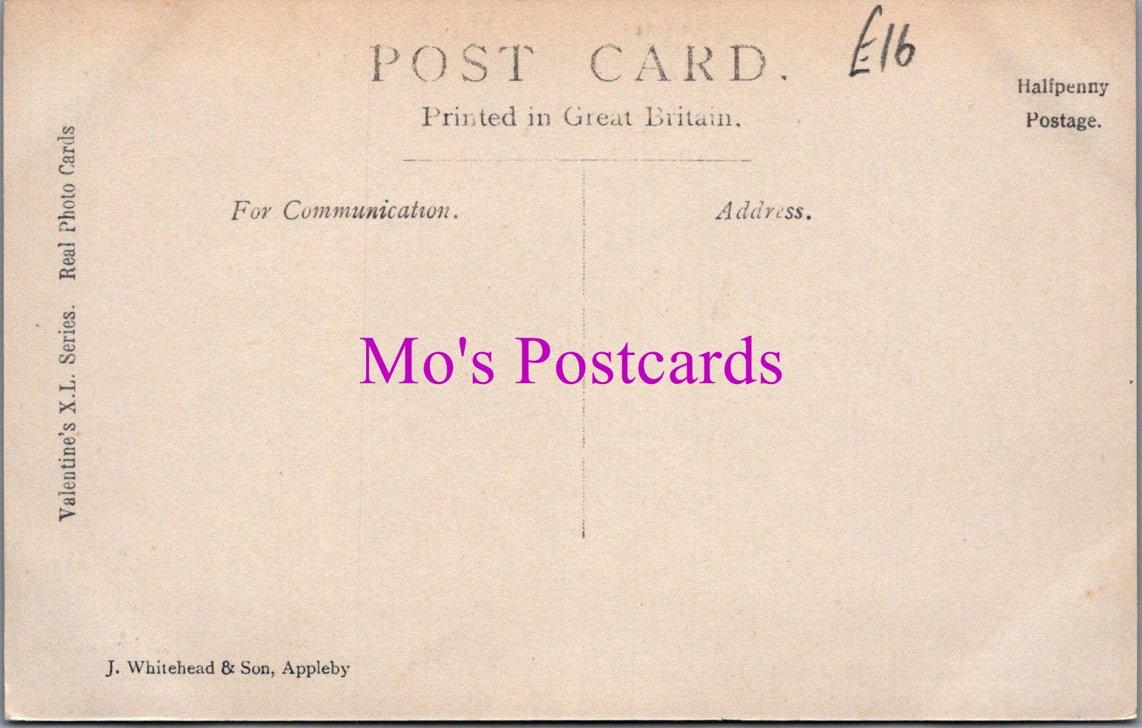 Cumbria Postcard - Clifford Street, Appleby-in-Westmorland   SW15756