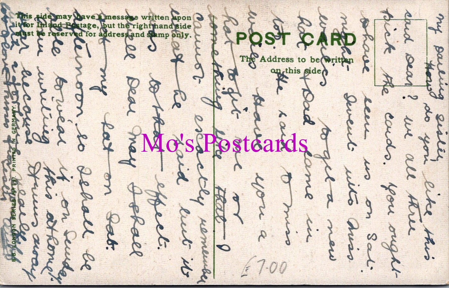 Playing Cards Postcard - Queen of My Hearts  SW15758