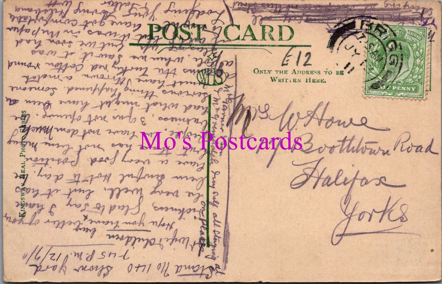Lincolnshire Postcard - Grammar School Road, Brigg   SW15766
