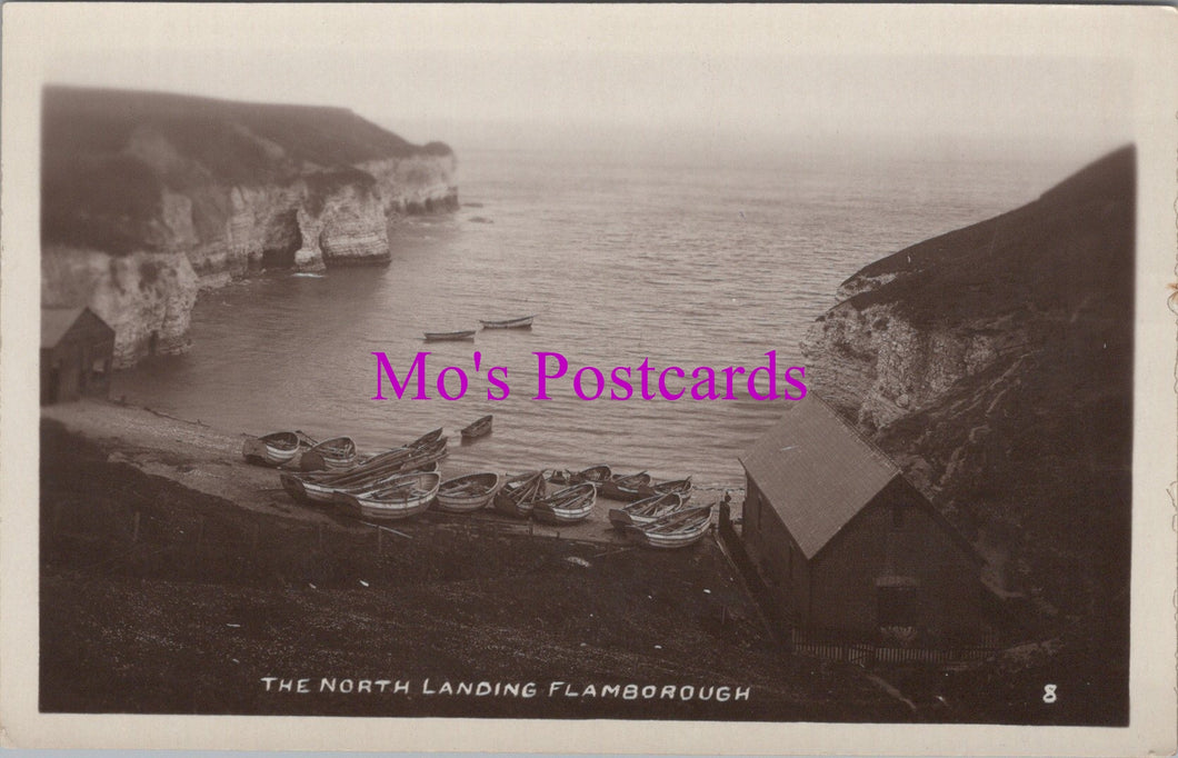 Yorkshire Postcard - Flamborough, The North Landing  SW15788