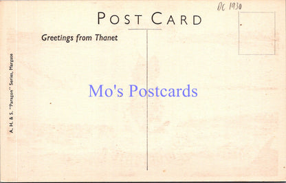 Kent Postcard - Good Luck From Westgate. Black Cat   DC1930