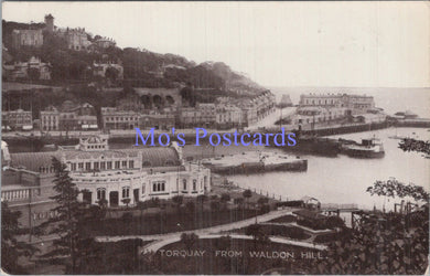 Devon Postcard - Torquay From Waldon Hill   DC1958