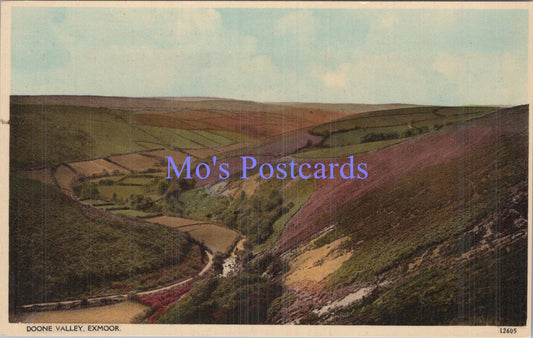 Devon Postcard - Doone Valley, Exmoor    DC1960