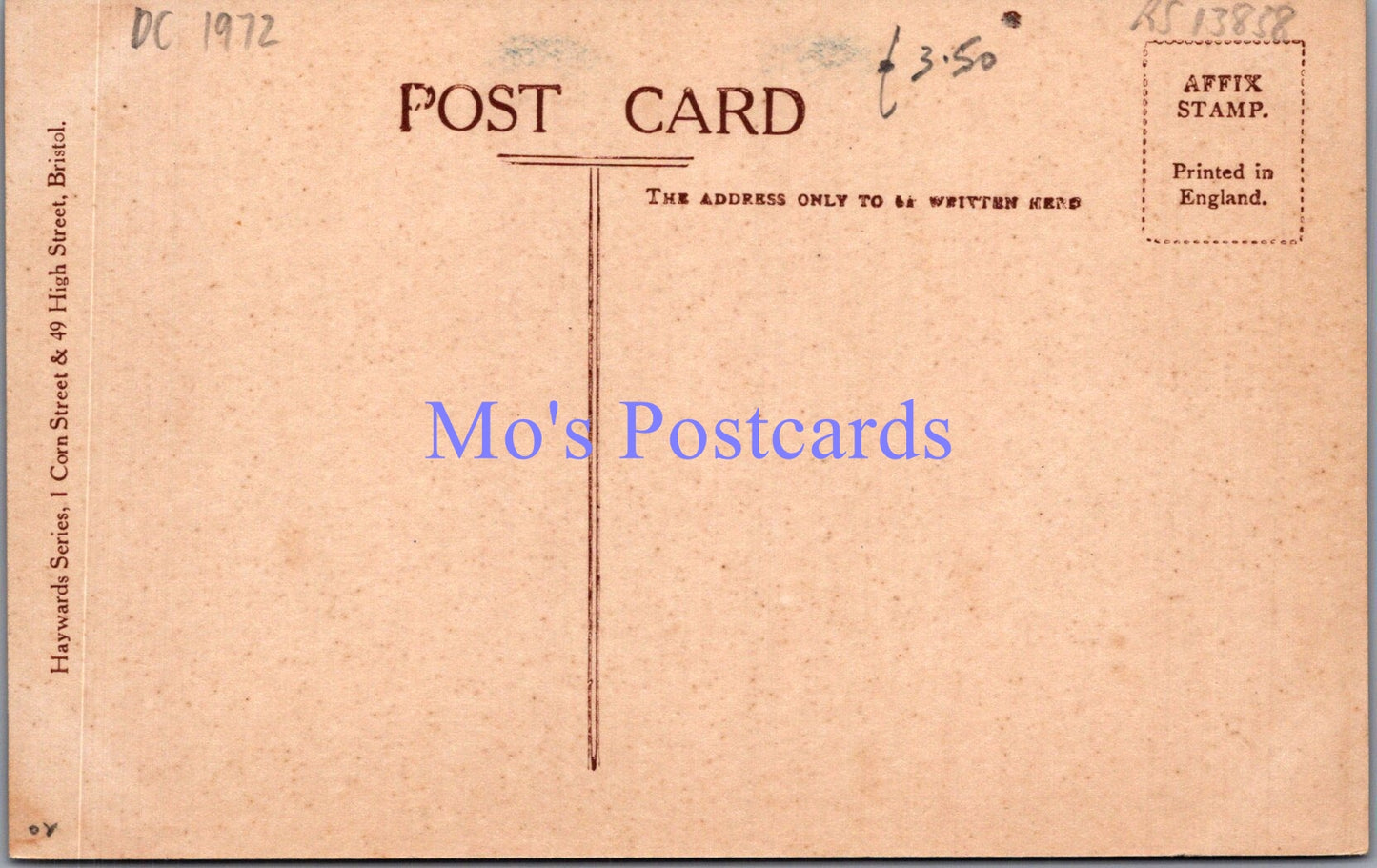 Bristol Postcard - Clifton Promenade   DC1972