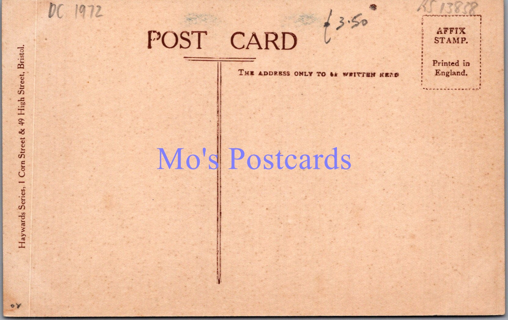 Bristol Postcard - Clifton Promenade   DC1972