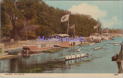 Oxfordshire Postcard - Oxford, The Eights    DC1919