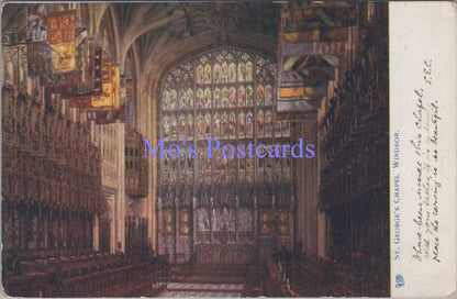 Berkshire Postcard - Windsor, St George's Chapel   DC1870