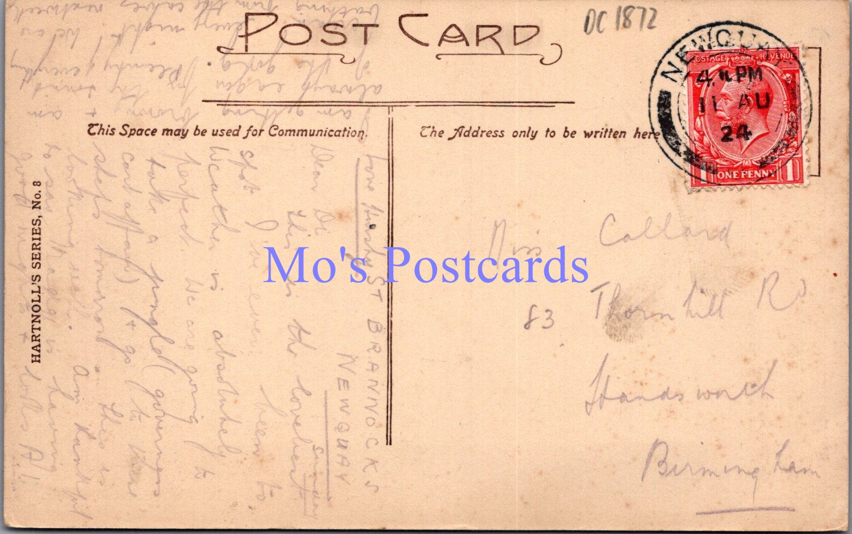 Cornwall Postcard - Newquay, Bedruthen Steps  DC1872