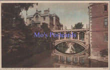 Load image into Gallery viewer, Cambridgeshire Postcard - Cambridge, Bridge of Sighs  DC1858
