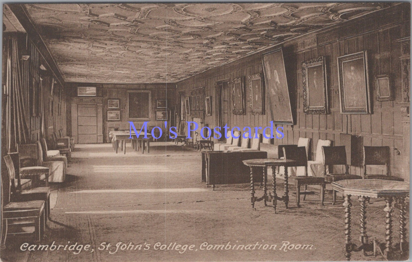 Cambridgeshire Postcard - Cambridge, St John's College  DC1860
