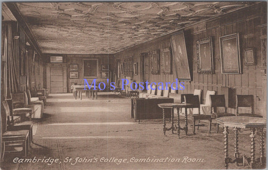 Cambridgeshire Postcard - Cambridge, St John's College  DC1860