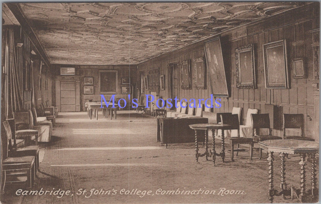 Cambridgeshire Postcard - Cambridge, St John's College  DC1860