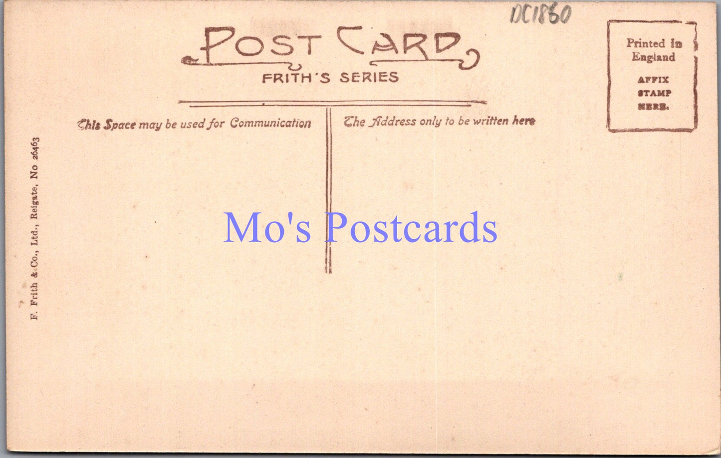 Cambridgeshire Postcard - Cambridge, St John's College  DC1860