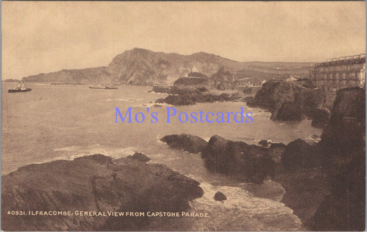 Devon Postcard - Ilfracombe, General View From Capstone Parade  DC1792