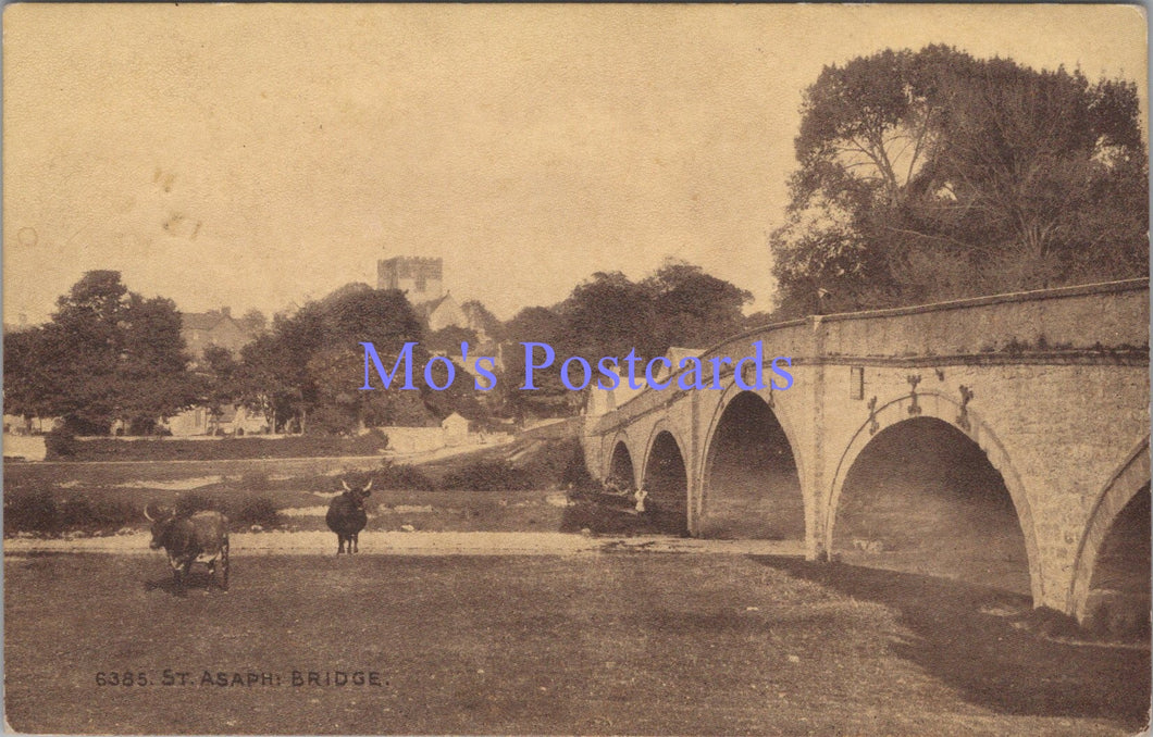 Wales Postcard - St Asaph Bridge  SW14327