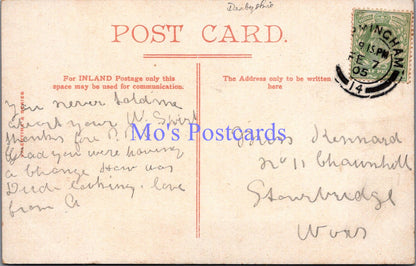 Derbyshire Postcard - Tissington Spires, Dovedale   SW14335