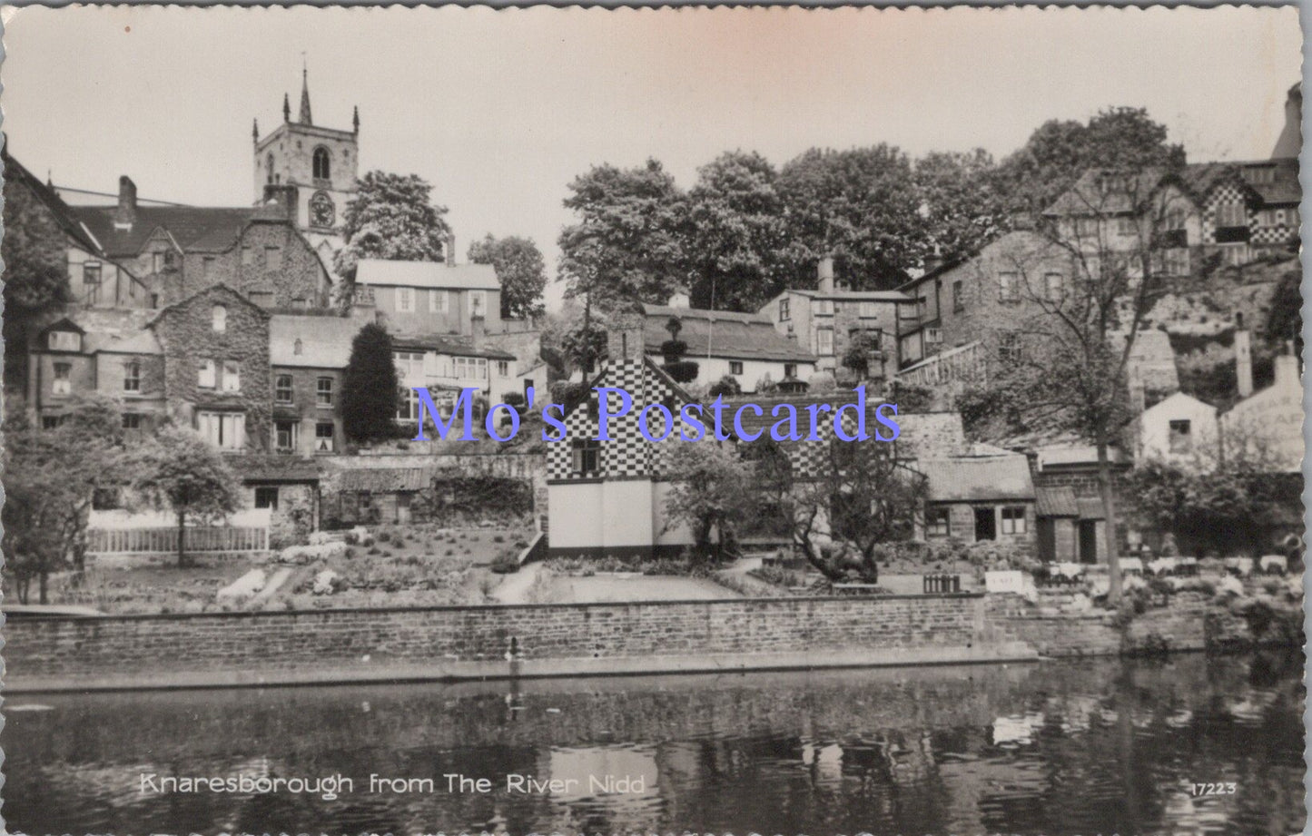 Yorkshire Postcard - Knaresborough From The River Nidd  SW14346