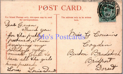 Wales Postcard - Commercial Street, Newport   SW14348