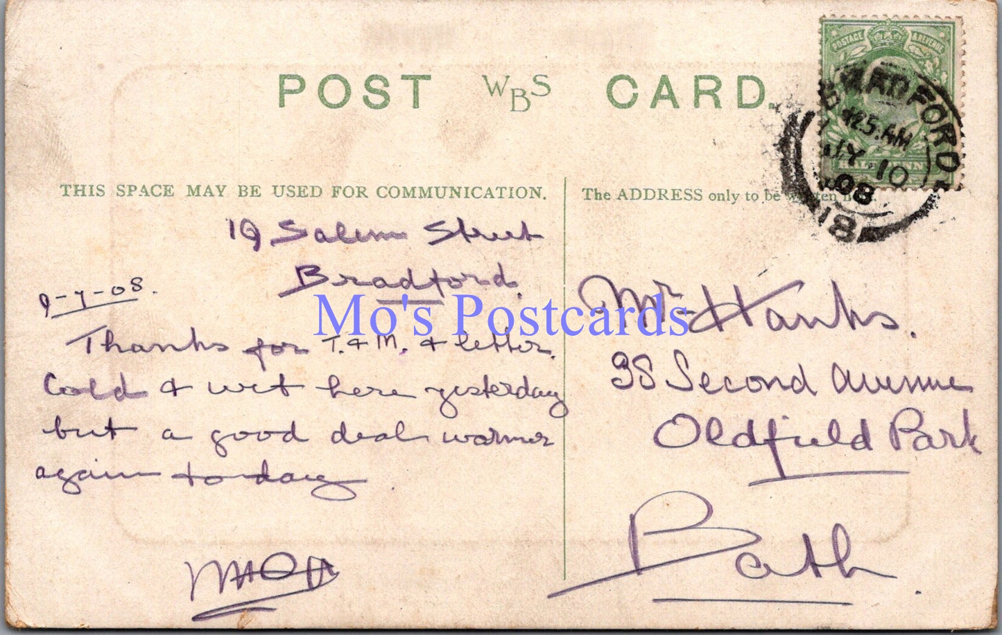 Yorkshire Postcard - Esholt Hall   SW14361