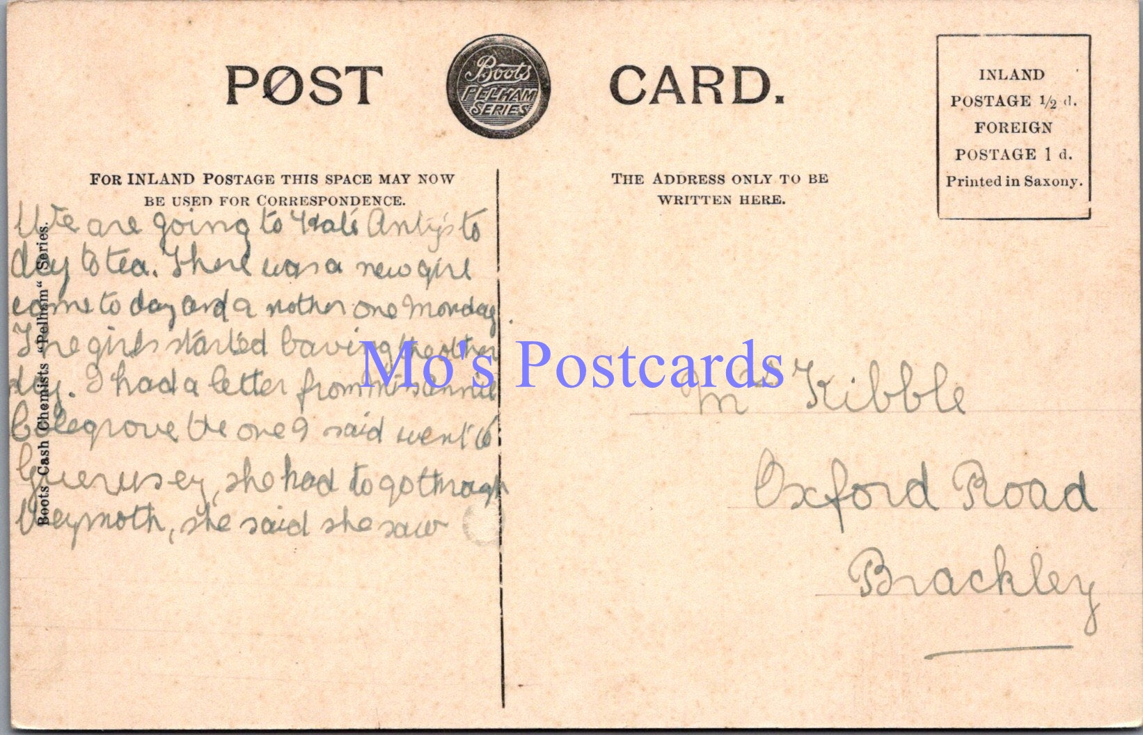 Dorset Postcard - The Sands, Weymouth    SW14376