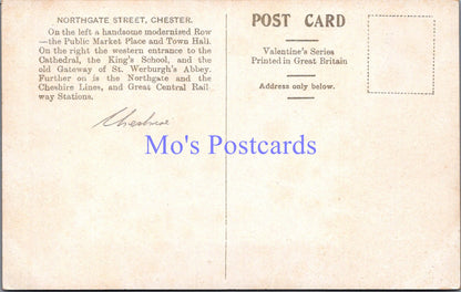 Cheshire Postcard - Northgate Street, Chester  SW14378