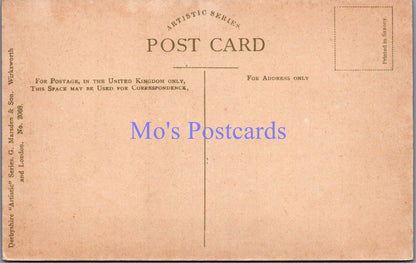 Derbyshire Postcard - Sugar Loaf Rock, Dovedale  SW14391