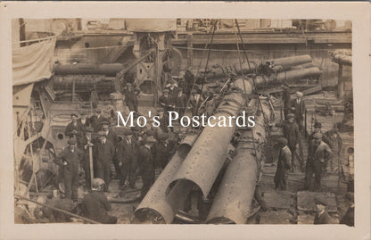 Naval Postcard - Triple Torpedo Tubes on HMS Wessex & HMS Wakeful SW20254