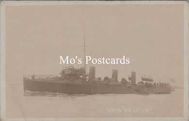 Vintage ship photo with 'Mo's Postcards' text overlay