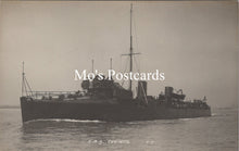 Load image into Gallery viewer, Naval Postcard - HMS Coquette, D-Class Destroyer Sunk By a Mine SW20262
