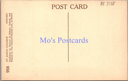 Oxfordshire Postcard - Oxford, St John's College Rock Garden DC2368