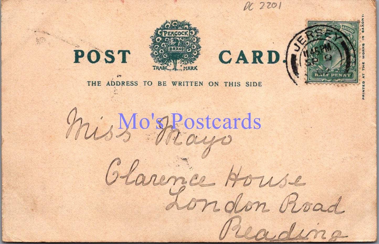 Devon Postcard - Plymouth, Mount Edgcumbe House  DC2201