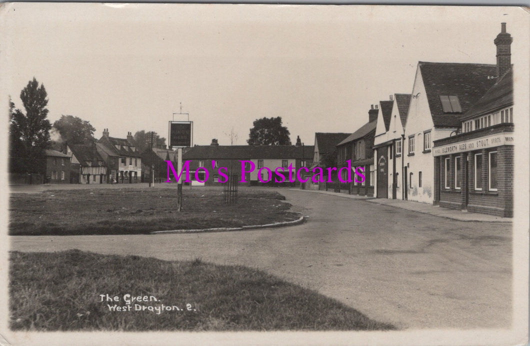 London Postcard - The Green, West Drayton  SW14657