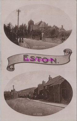 Yorkshire Postcard - Eston Church and Old Eston   SW14574