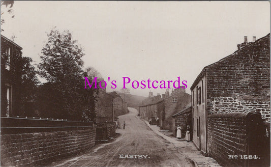 Yorkshire Postcard - Eastby Village  SW14577