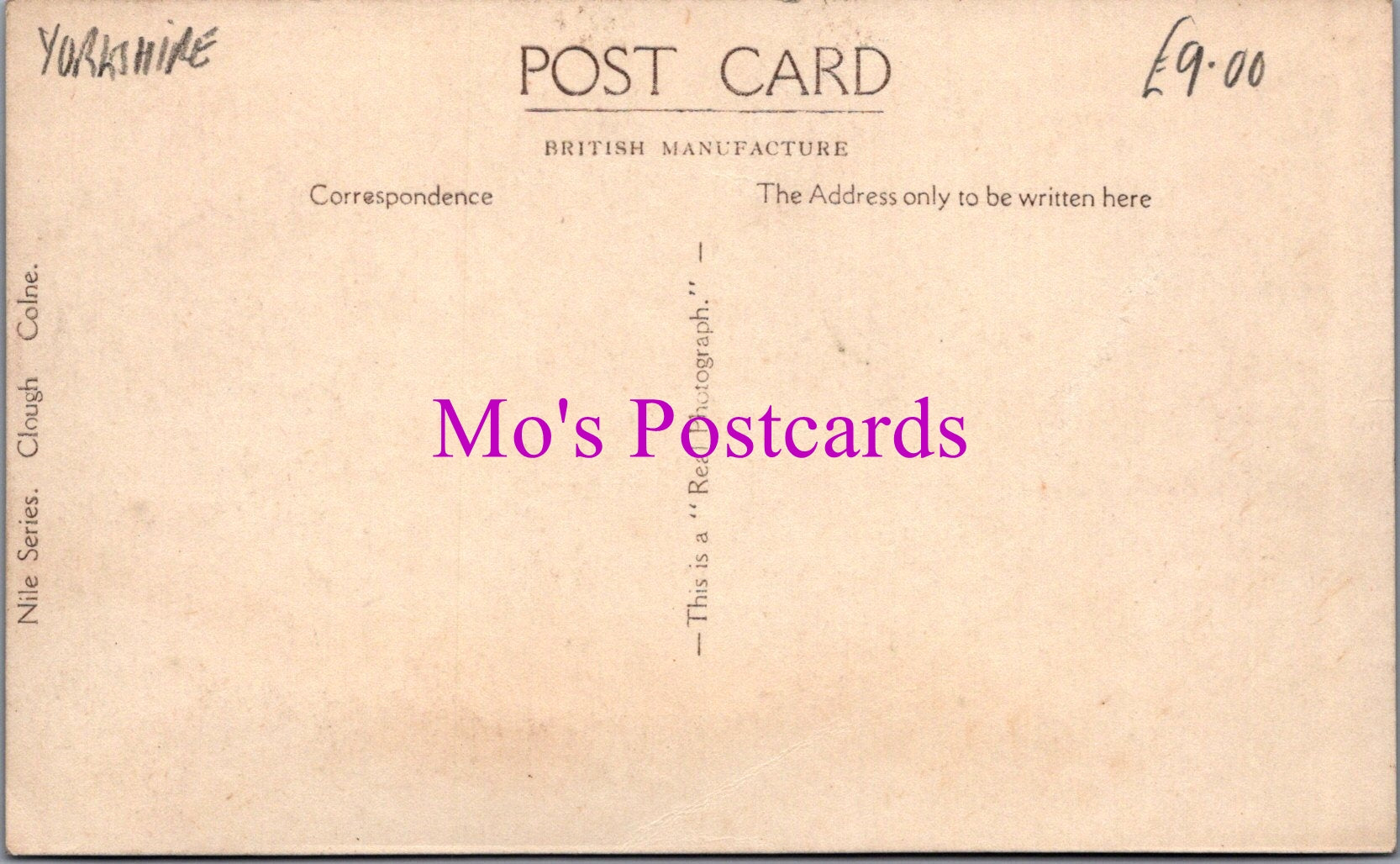 Yorkshire Postcard - Eastby Village  SW14577