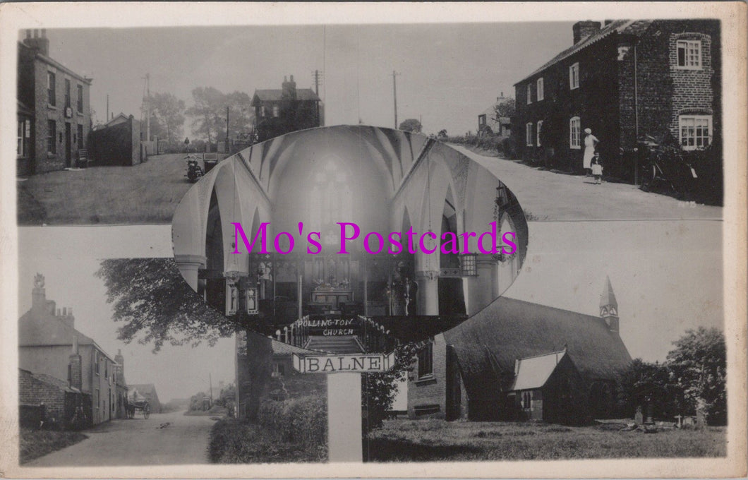 Yorkshire Postcard - Balne Village Views   SW14603
