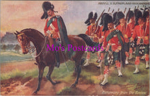 Load image into Gallery viewer, Military Postcard - Argyll and Sutherland Highlanders  SW14619
