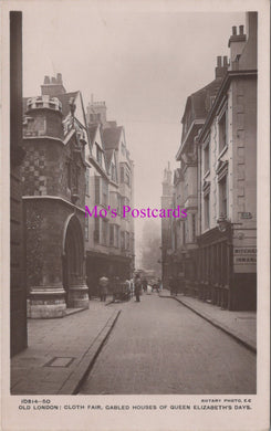 London Postcard - Old London Cloth Fair   SW14629