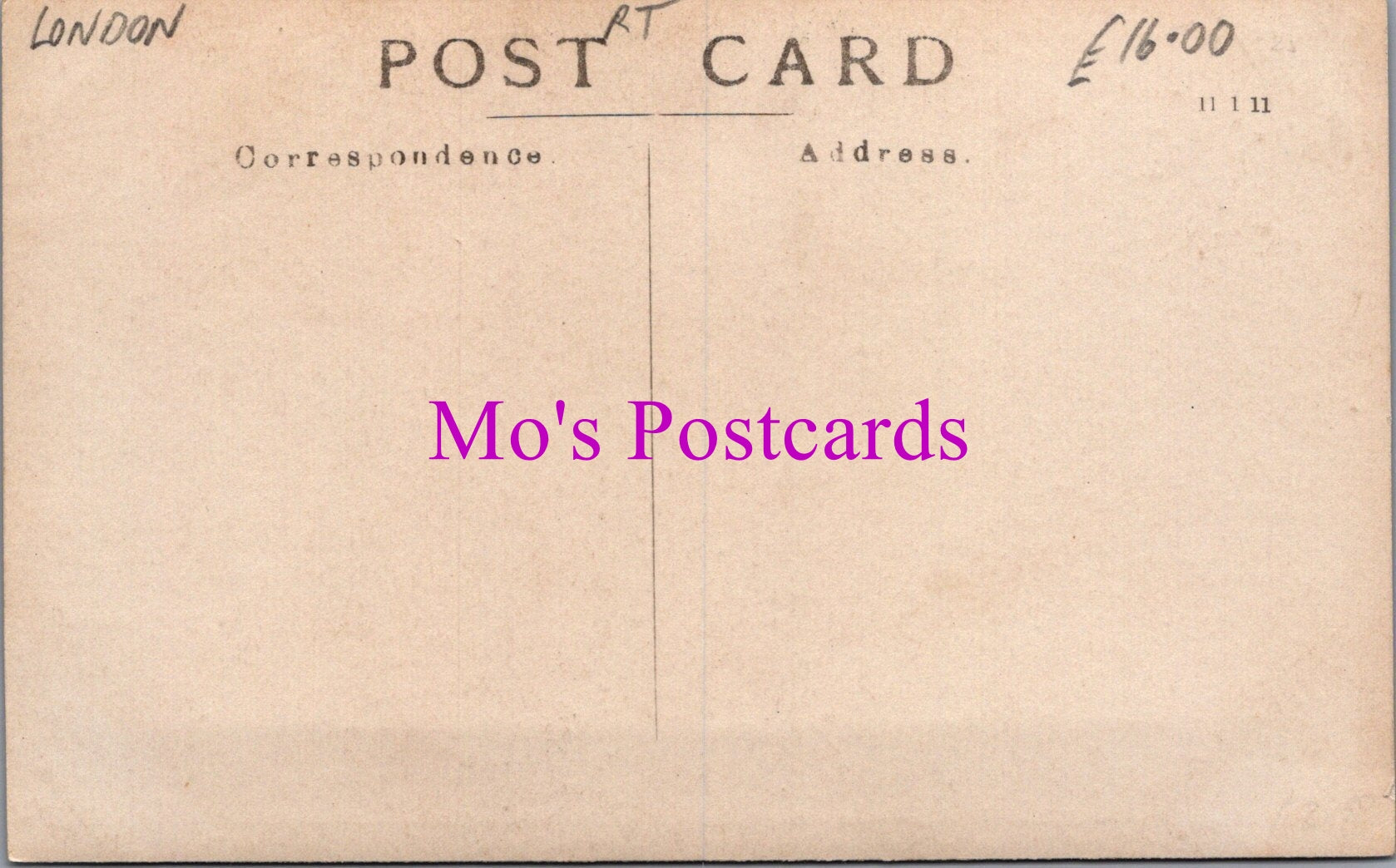 London Postcard - Castelnau Road, Barnes  SW14633