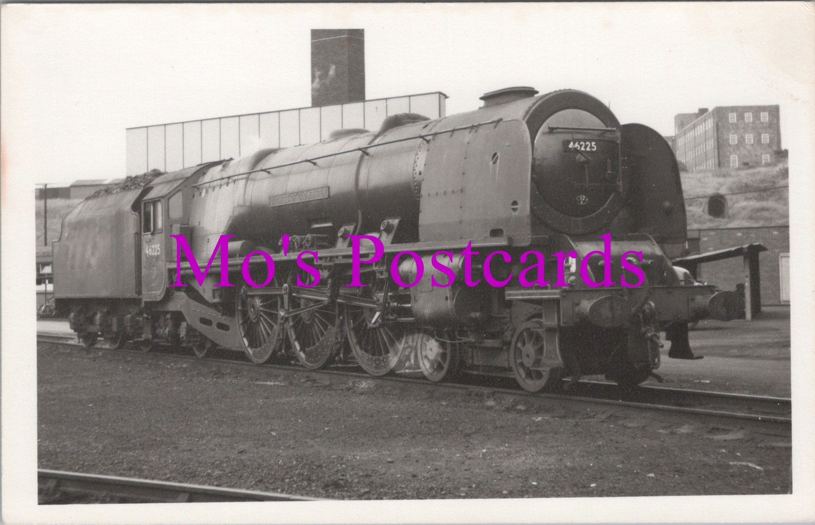 Railway Transport Photograph - Locomotive No 46225, Duchess of Gloucester - SW14573