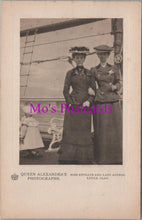 Load image into Gallery viewer, Royalty Postcard - Miss Knollys and Lady Antrim, Little Olav  SW14584

