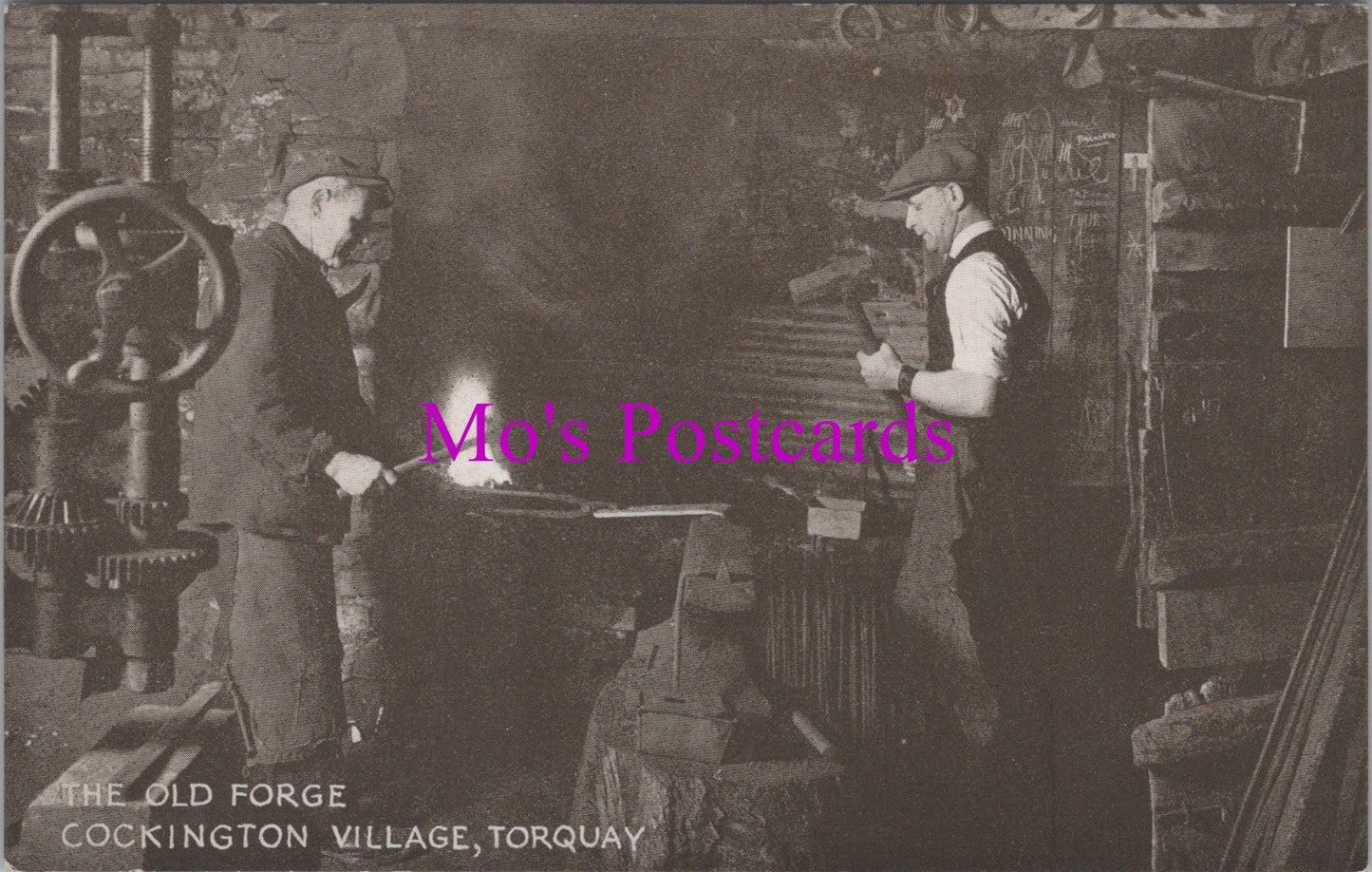 Devon Postcard - The Old Forge, Cockington Village, Torquay   SW15564
