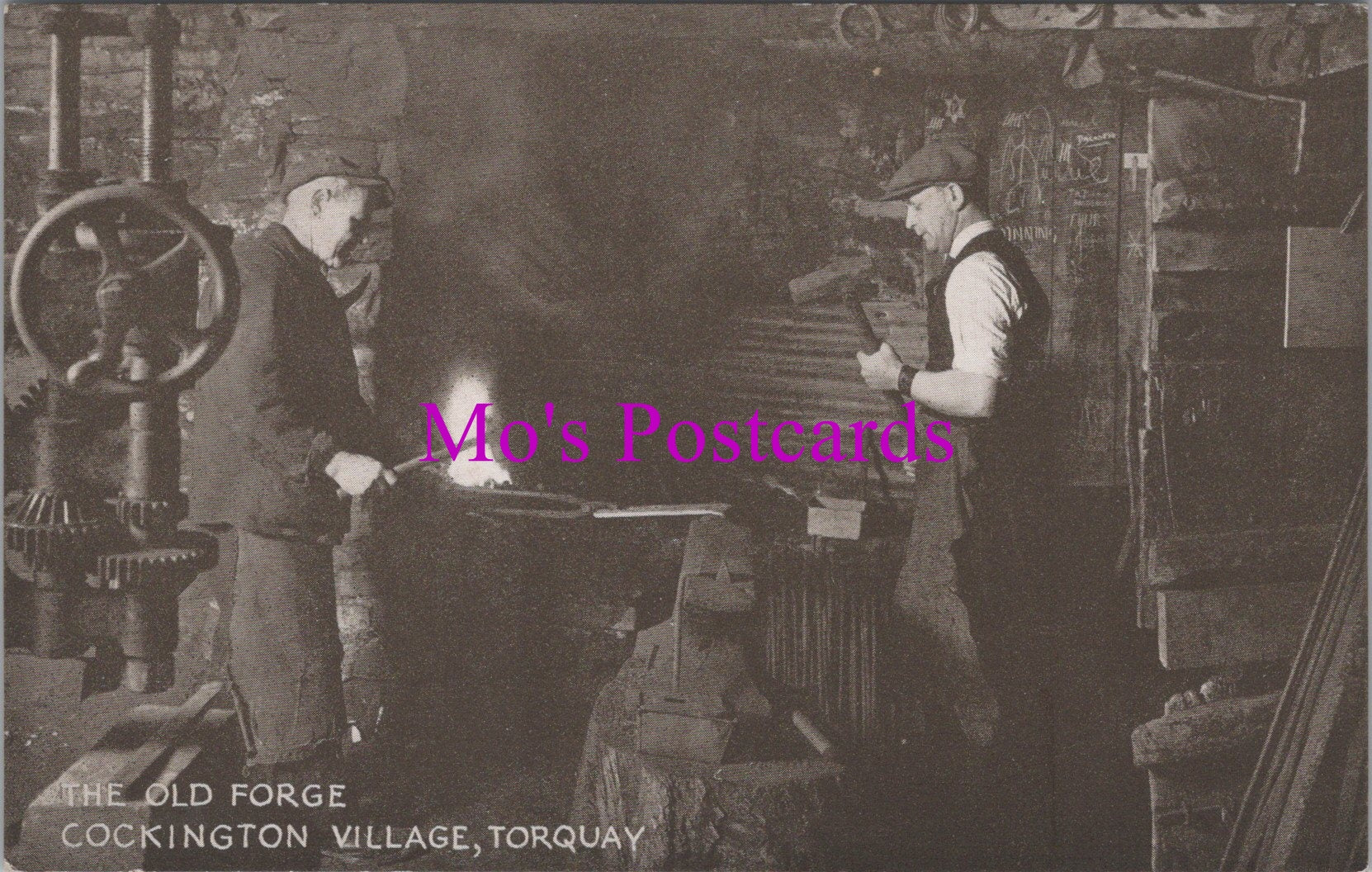 Devon Postcard - The Old Forge, Cockington Village, Torquay   SW15564