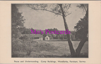 Surrey Postcard - Camp Buildings, Woodlarks, Farnham  SW15588