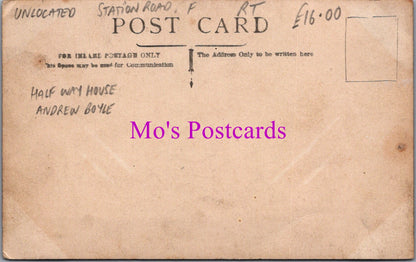 Dorset Postcard - Station Road, Trent Village?  SW15439