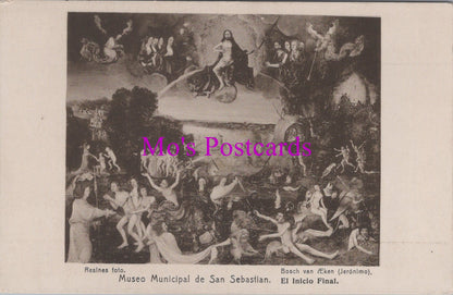 Art Postcard - Museo Municipal De San Sebastian, El Inicio Final  SW15123
