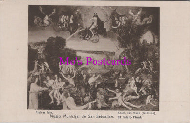 Art Postcard - Museo Municipal De San Sebastian, El Inicio Final  SW15123