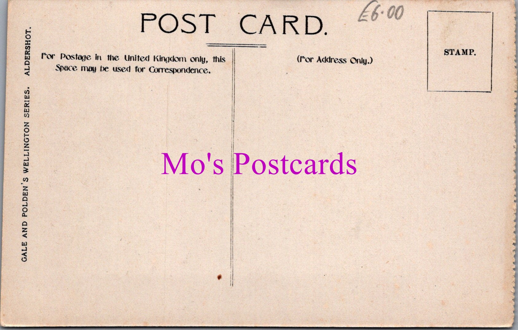 Military Postcard - Camp in Tidworth Park, Salisbury   SW15137