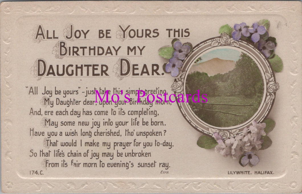 Greetings Postcard - All Joy Be Yours This Birthday  SW15985