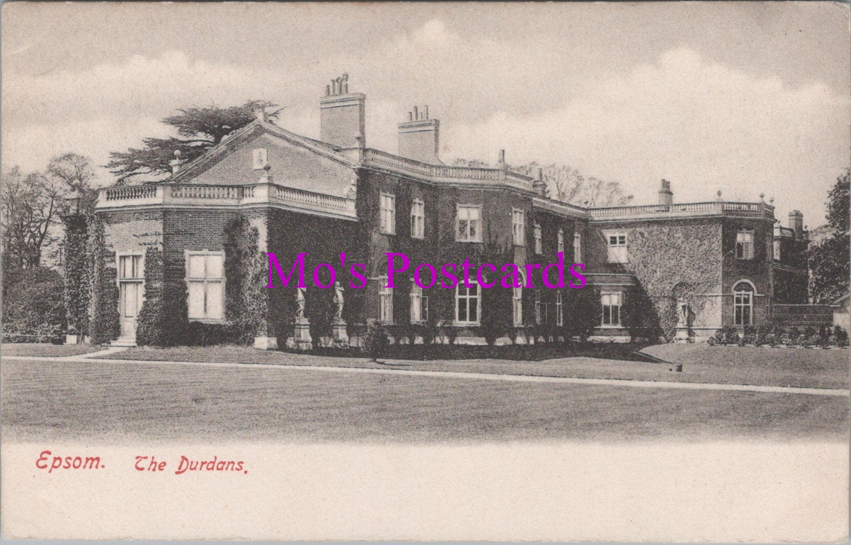 Surrey Postcard - Epsom, The Durdans  SW15421